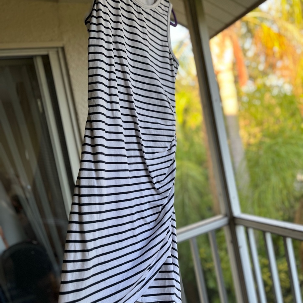 Striped Sleeveless Dress